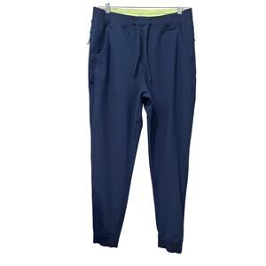Birddogs Men's Jogger Pants Built-In Liner Athletic Performance Joggers Navy XL